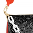 Louis Vuitton Coussin MM H27 Black / Red - Women - Handbags M20369