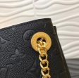 Louis Vuitton Monogram Empreinte Leather Surene MM M43758 Noir