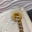 Louis Vuitton Monogram Empreinte Leather Surene BB M43877 Cream