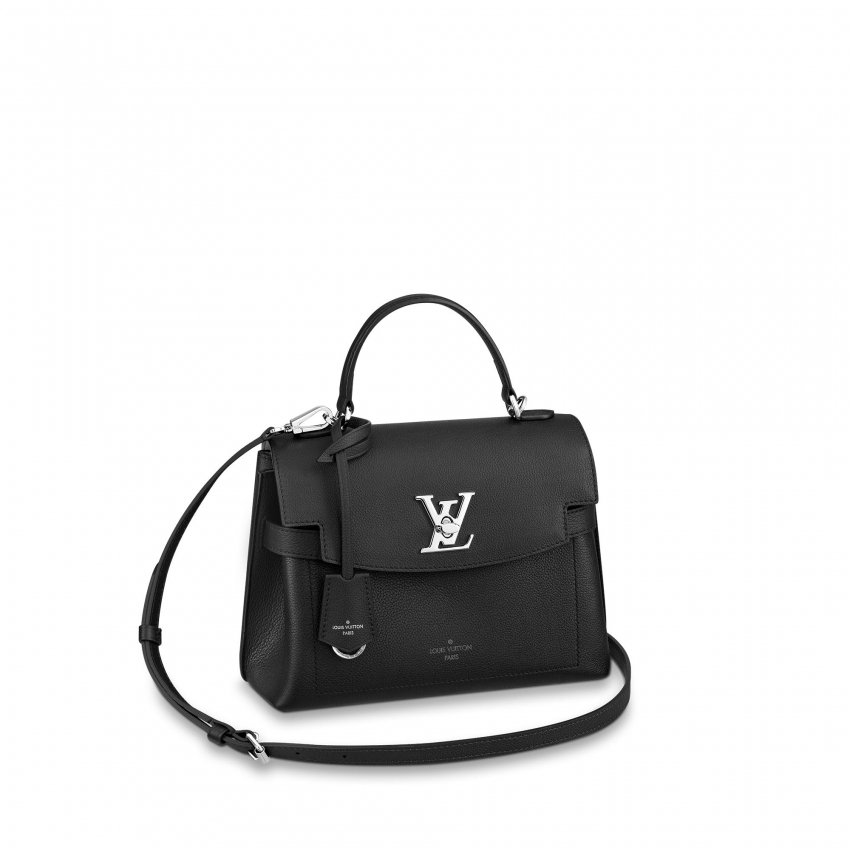 Louis Vuitton Lockme Ever BB Lockme Leather Black - Women - Handbags M53937