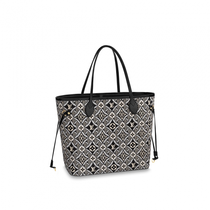 Louis Vuitton Since 1854 Neverfull MM Monogram Jacquard Since 1854 in Grey - Women - Handbags M57230