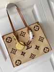 Louis Vuitton OnTheGo MM Autres Toiles Monogram in Caramel - Handbags M57707