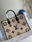 Louis Vuitton OnTheGo MM Autres Toiles Monogram in Blue - Handbags M57723