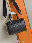 Louis Vuitton Speedy Bandouliere 22 H27 Women in Black - Handbags M58631