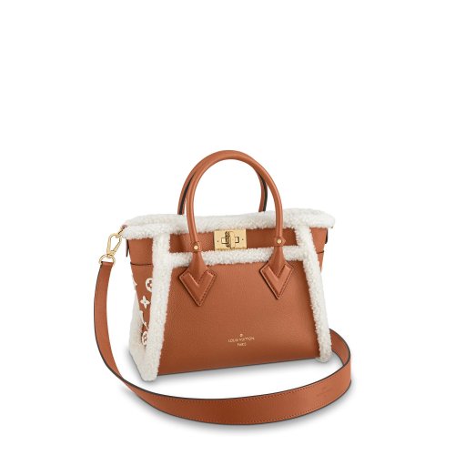 Louis Vuitton On My Side PM High End Leathers in Brown - Women - Handbags M58918