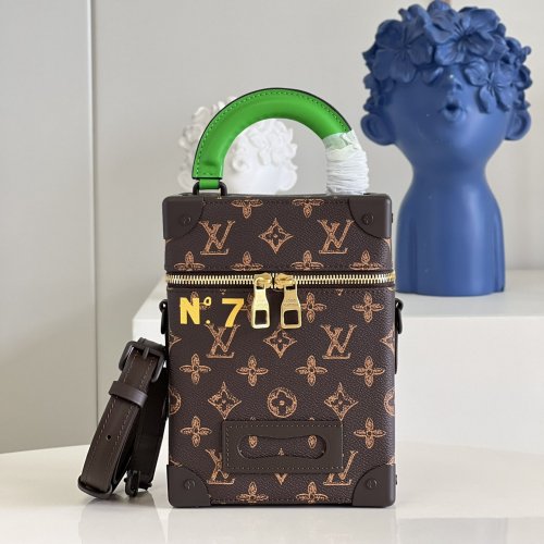 Louis Vuitton Vertical Box Trunk - Men - Bags M59664 Monogram Louis Vuitton Vertical Box Trunk - Men - Bags M59664 Monogram