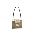 Louis Vuitton Twist MM Epi Leather Kaki / Quartz - Women - Handbags M59884