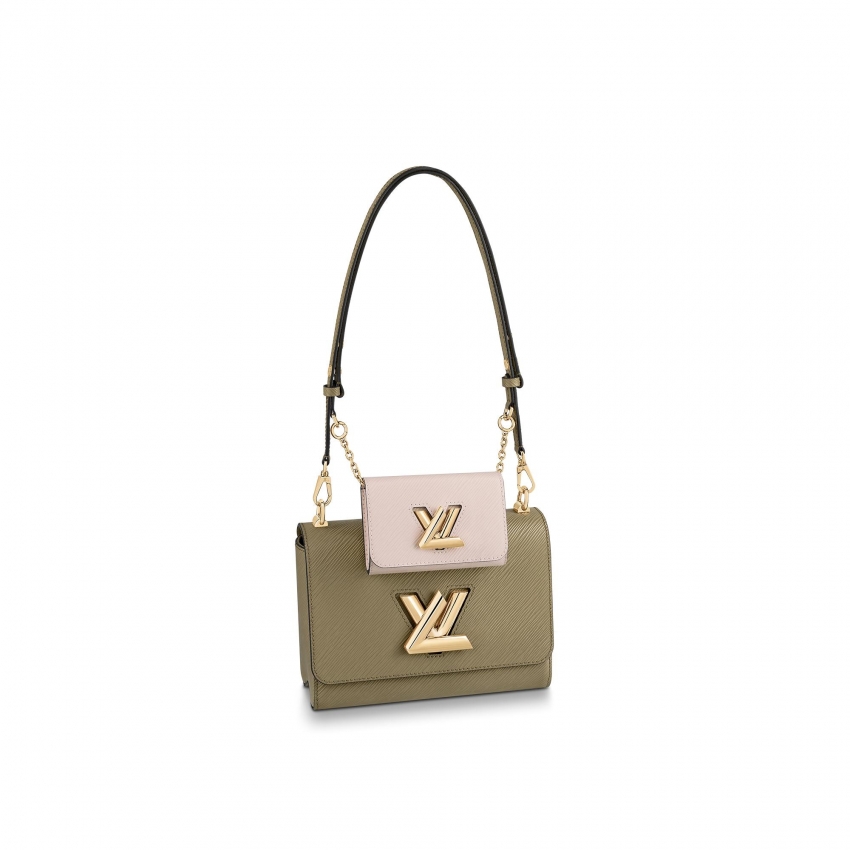 Louis Vuitton Twist MM Epi Leather Kaki / Quartz - Women - Handbags M59884