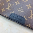 Louis Vuitton Discovery Bumbag Monogram Macassar Canvas in Brown - Men Bags M44336