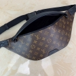 Louis Vuitton Discovery Bumbag Monogram Macassar Canvas in Brown - Men Bags M44336