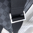 Louis Vuitton Geronimos Damier Graphite Canvas Men in Black - Bags N51994