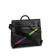 Louis Vuitton Taiga Leather rainbow Steamer PM M30339 Black Louis Vuitton Taiga Leather rainbow Steamer PM M30339 Black