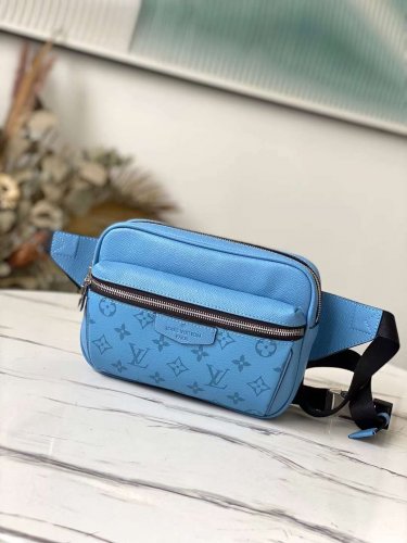 Louis Vuitton Outdoor Bumbag K45 Taigarama Blue - Bags M30748 Louis Vuitton Outdoor Bumbag K45 Taigarama Blue - Bags M30748
