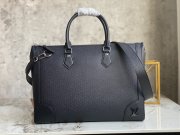 Louis Vuitton Slim Briefcase Taiga Leather in Black - Men Bags M30810