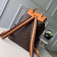 Louis Vuitton Monogram Canvas Men Backpack Trio M44658