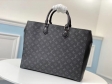 Louis Vuitton Monogram Eclipse Canvas Grand Sac Tote Bag M44733