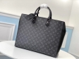 Louis Vuitton Monogram Eclipse Canvas Grand Sac Tote Bag M44733