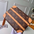 Louis Vuitton Monogram canvas Men Soft Trunk Pouch M44779