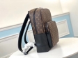 Louis Vuitton Monogram Macassar Canvas Men Dean Backpack M45335
