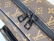 Louis Vuitton Monogram Macassar Canvas Men Dean Backpack M45335