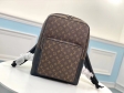 Louis Vuitton Monogram Macassar Canvas Men Dean Backpack M45335
