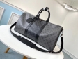 Louis Vuitton Monogram Eclipse Canvas Keepall Bandoulière 50 M45392