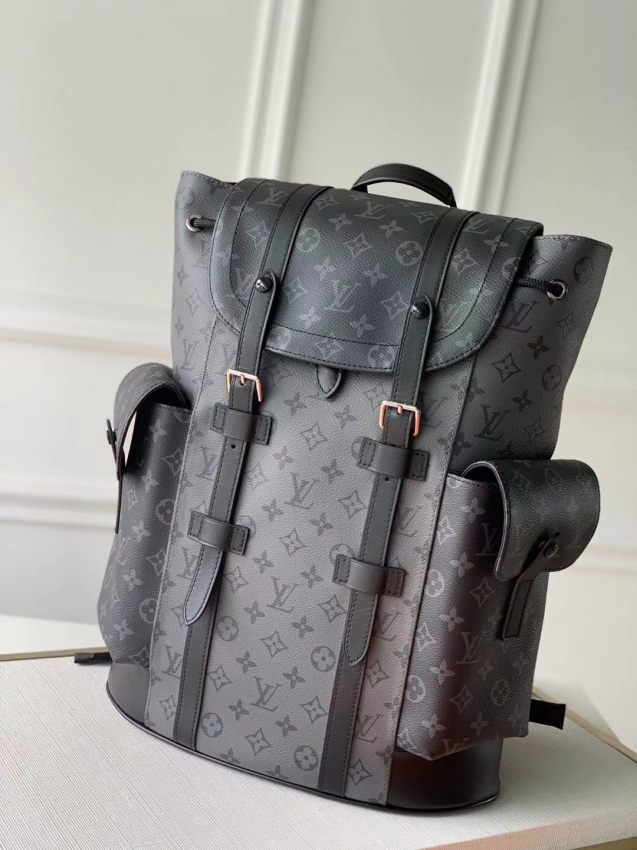 Louis Vuitton Monogram Eclipse Canvas Christopher PM backpack M45419