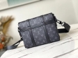 Louis Vuitton Trunk Messenger Monogram Eclipse Canvas in Grey - Bags M45727