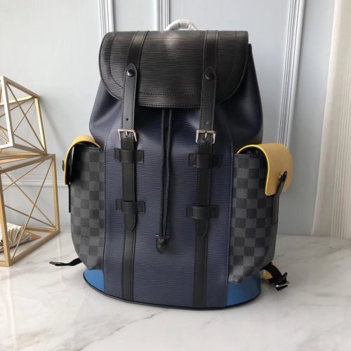 Louis Vuitton Damier Graphite Canvas Christopher Backpack PM M55111 Louis Vuitton Damier Graphite Canvas Christopher Backpack PM M55111