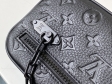 Louis Vuitton Pochette Volga Taurillon Monogram Black men M55703