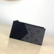Louis Vuitton Monogram Eclipse Canvas Coin Card Holder M69533