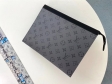 Louis Vuitton Monogram Eclipse Canvas Pochette Voyage MM M69535