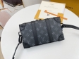 Louis Vuitton Monogram Eclipse Canvas Men Trunk Wallet M69838