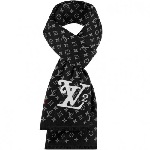 Louis Vuitton X Nigo Damier Giant Wave Monogram stole MP2697