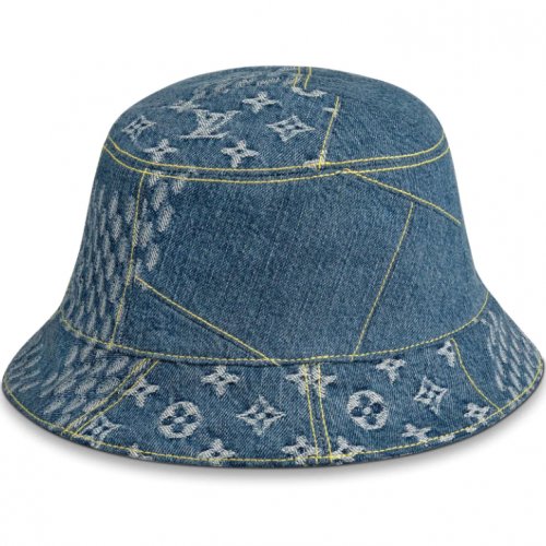 Louis Vuitton X Nigo Damier Giant Wave Monogram Sun Hat MP2746