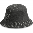 Louis Vuitton X Nigo Damier Giant Wave Monogram Sun Hat MP2746