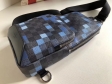 Louis Vuitton Damier Graphite Pixel Men Avenue Sling Bag N40067 Blue