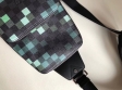 Louis Vuitton Damier Graphite Pixel Men Avenue Sling Bag N40069 Green