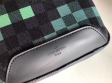 Louis Vuitton Damier Graphite Pixel Men Avenue Sling Bag N40069 Green