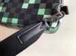 Louis Vuitton Damier Graphite Pixel Men Avenue Sling Bag N40069 Green