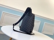 Louis Vuitton Damier Graphite Maps Renaissance Avenue Sling Bag N40237