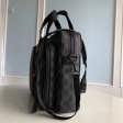 Louis Vuitton Damier Graphite Canvas Men Utility Business Bag N40278