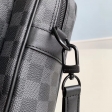 Louis Vuitton Damier Graphite Canvas Men Utility Business Bag N40278