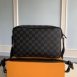 Louis Vuitton Damier Graphite Canvas Men Utility Messenger Bag N40280