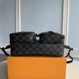 Louis Vuitton Damier Graphite Canvas Men Utility Messenger Bag N40280