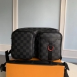 Louis Vuitton Damier Graphite Canvas Men Utility Messenger Bag N40280