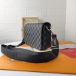 Louis Vuitton Studio Messenger Damier Infini Leather Grey Bags N50007