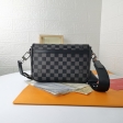 Louis Vuitton Studio Messenger Damier Infini Leather Grey Bags N50007