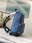 Louis Vuitton Campus Backpack Damier Graphite Canvas in Navy - Bags N50008