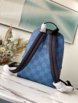 Louis Vuitton Campus Backpack Damier Graphite Canvas in Navy - Bags N50008